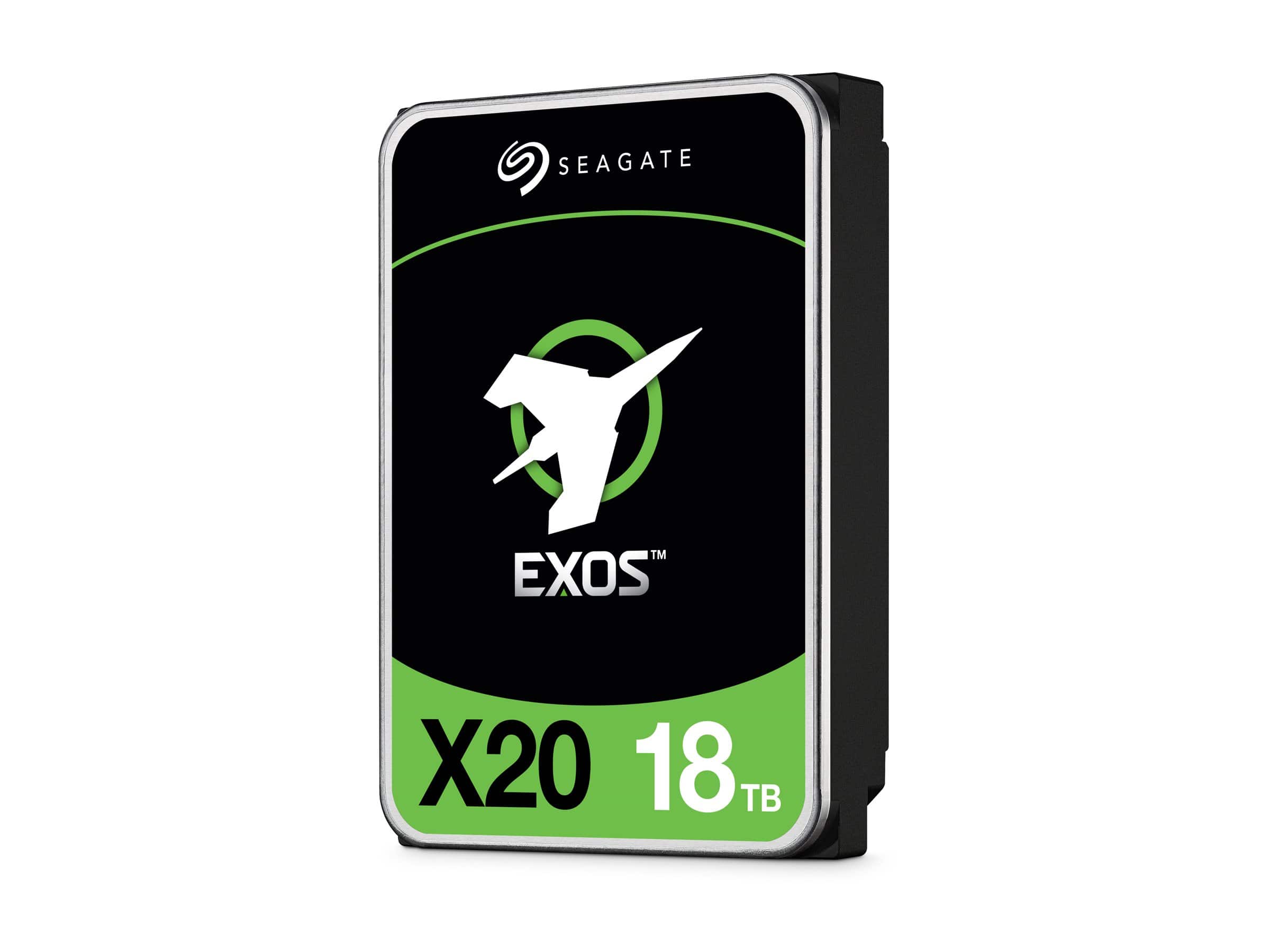 Seagate Exos X20 ST18000NM001D 18TB 7.2K RPM SAS 12Gb/s 512e 3.5in Hard Drive (ST18000NM001D) thumbnail