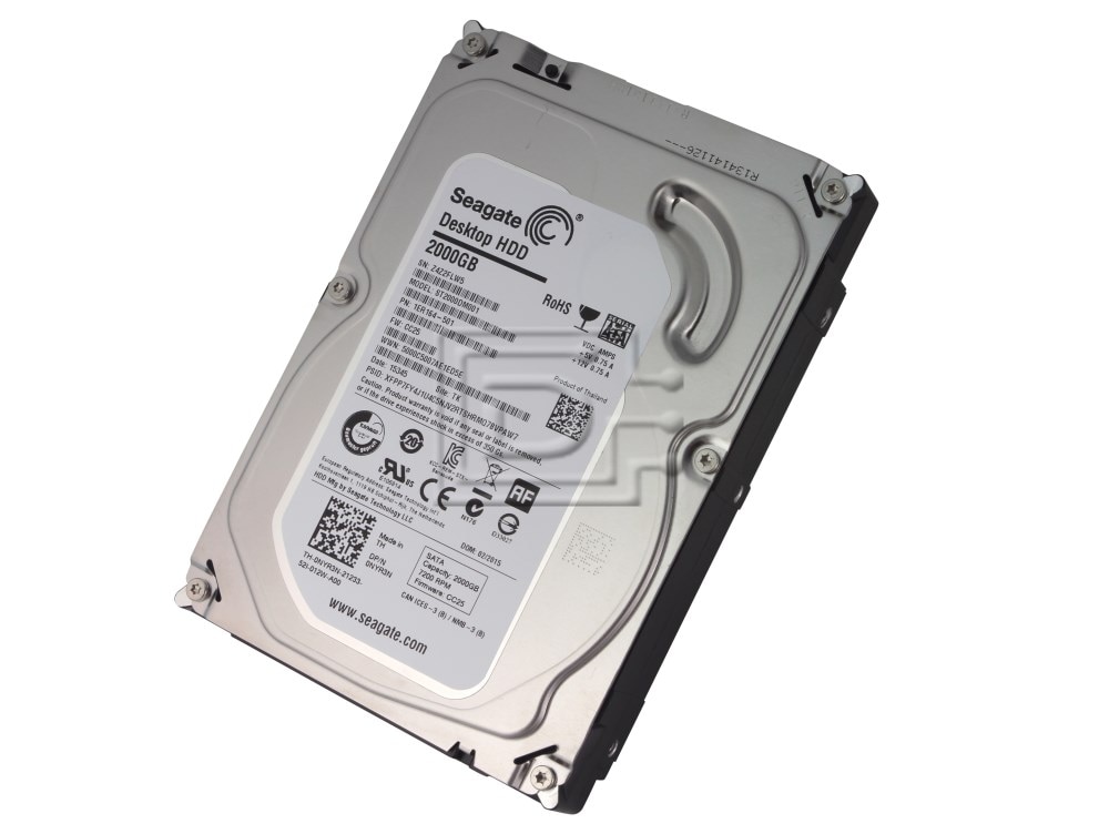 Seagate Exos X20 ST20000NM011D 20TB 7.2K RPM SATA 6Gb/s 4Kn 3.5in Hard Drive (ST20000NM011D) thumbnail