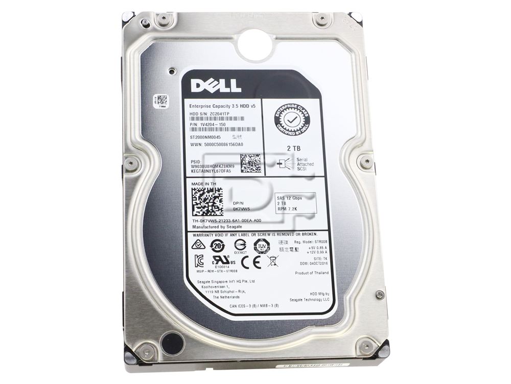 Seagate Exos X22 ST2000NM000E 2TB 7.2K RPM SATA 6Gb/s 512e 256MB 3.5in HDD (ST2000NM000E) thumbnail