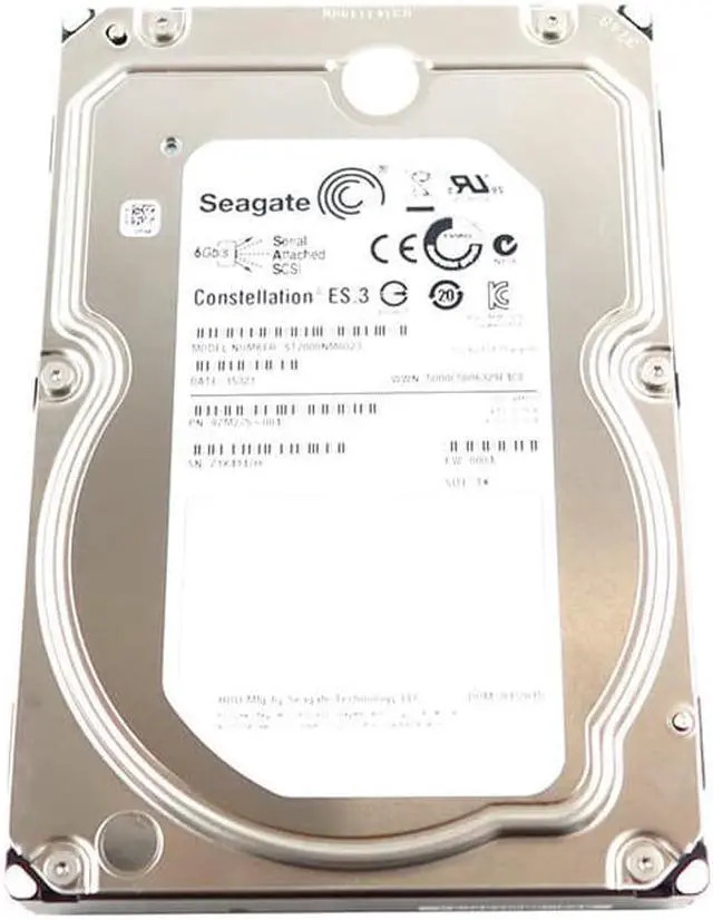 Seagate Constellation ES.3 ST2000NM0023 2TB 7.2K RPM SAS 6Gb/s 128MB 3.5 Hard Drive (ST2000NM0023) thumbnail