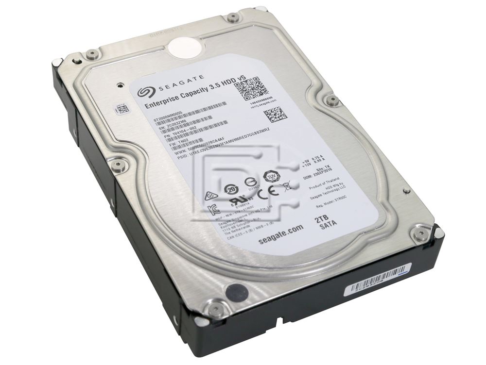 Seagate Exos 7E8 ST2000NM0055 2TB 7.2K RPM SATA 6Gb/s 512n 128MB 3.5in HDD (ST2000NM0055) thumbnail