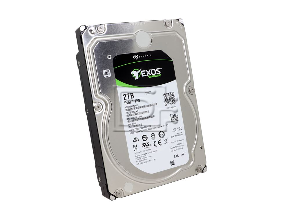 Seagate Exos 7E8 ST2000NM0135 2TB 7.2K RPM SAS 12Gb/s 512e 128MB 3.5 Hard Drive (ST2000NM0135) thumbnail