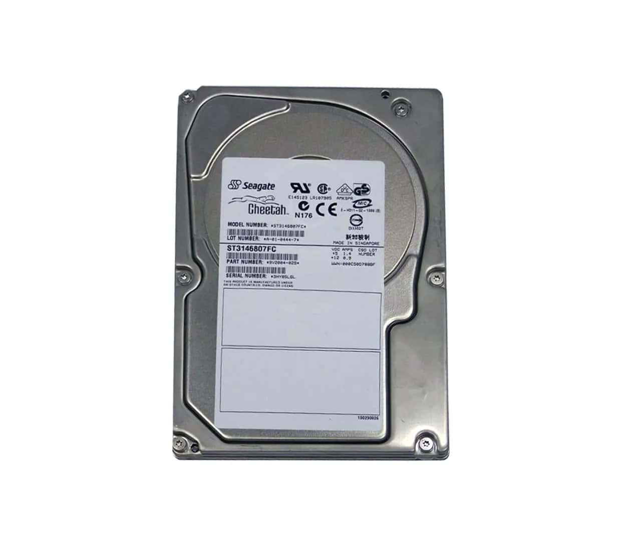 Seagate Cheetah 10K.6 ST3146807FC 146.8GB 10K RPM FC 2Gb/s 8MB 3.5 Hard Drive (ST3146807FC) thumbnail