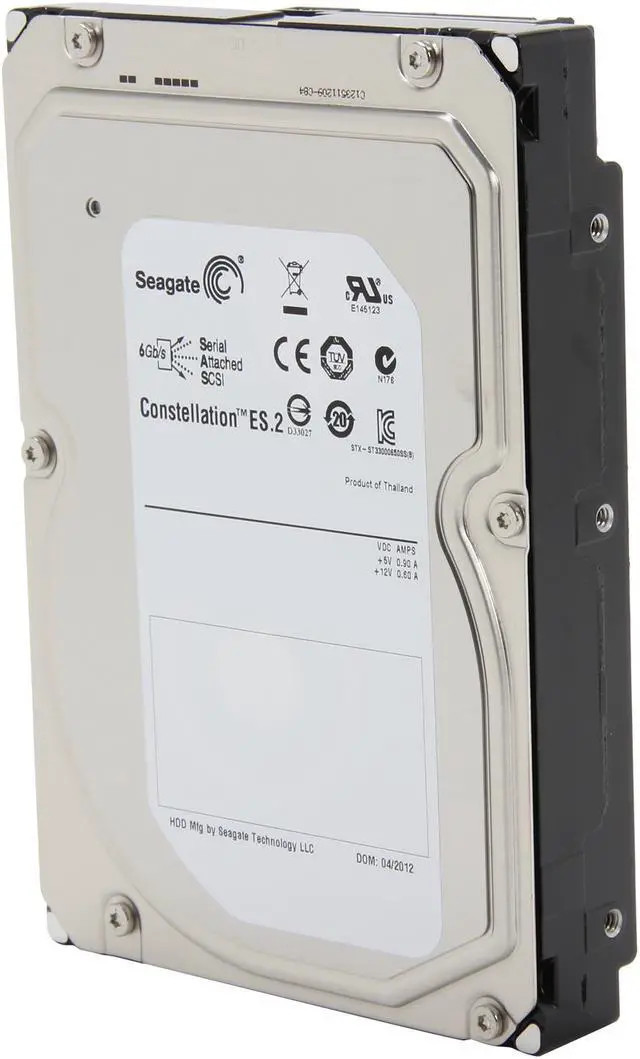 Seagate Constellation ES.2 ST32000645SS 2TB 7.2K RPM SAS 6Gb/s 64MB 3.5 Hard Drive (ST32000645SS) thumbnail