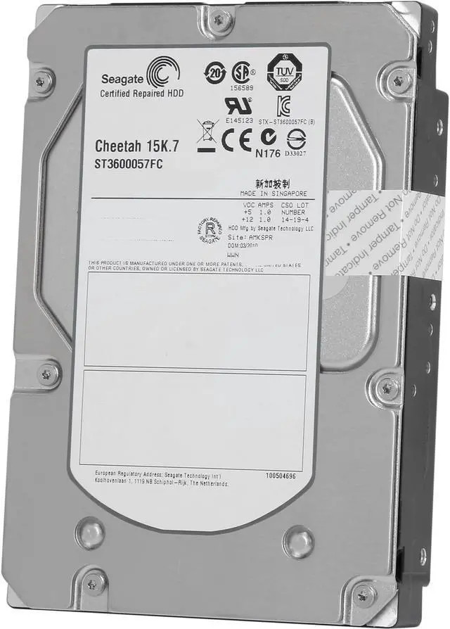 Seagate Cheetah 15K.6 ST3600057FC 600GB 15K RPM FC 4Gb/s 16MB 3.5 Hard Drive (ST3600057SS-ST3600057FC) thumbnail