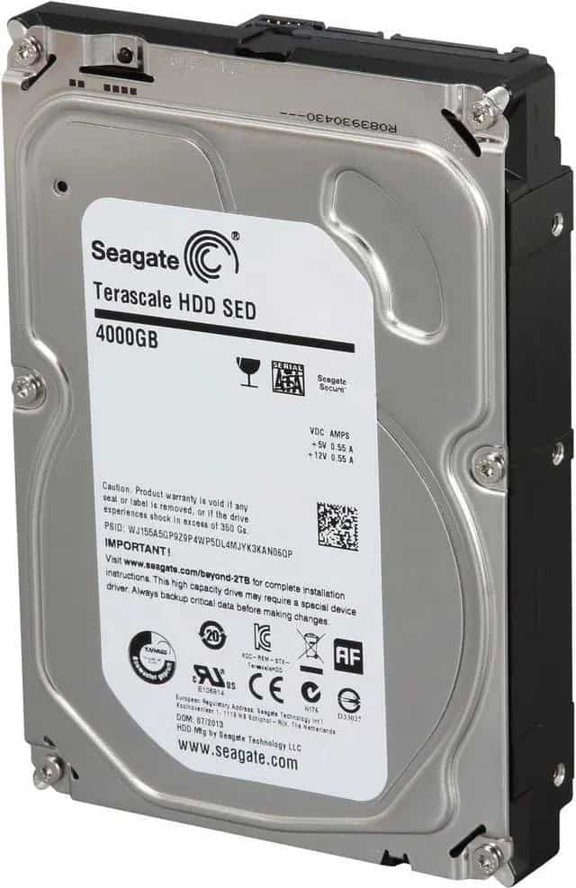 Seagate Terascale ST4000NC000 4TB 5.9K RPM SATA 6Gb/s 64MB 3.5 Hard Drive (ST4000NC000) thumbnail