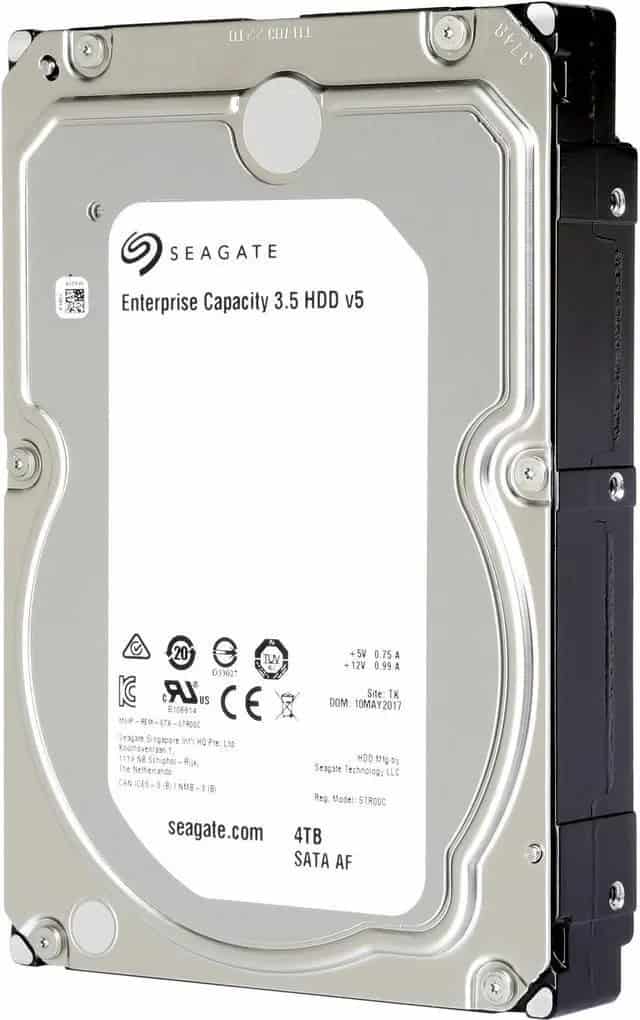 Seagate Exos 7E8 ST4000NM0115 4TB 7.2K RPM SATA 6Gb/s 512e 128MB 3.5 Hard Drive (ST4000NM0115) thumbnail