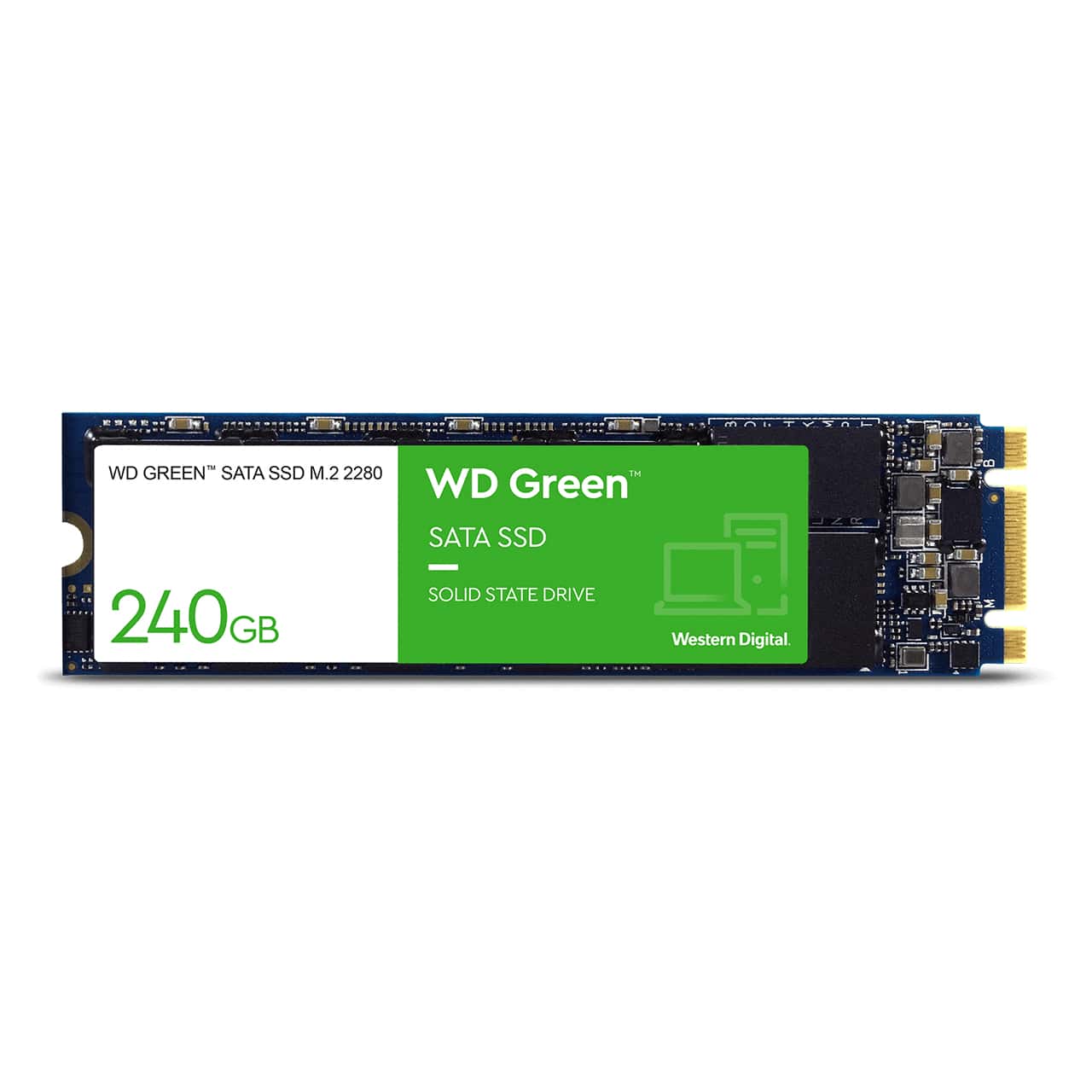 Western Digital Green WDS240G3G0B internal solid state drive 2.5 240 GB SATA III (WDS240G3G0B) thumbnail