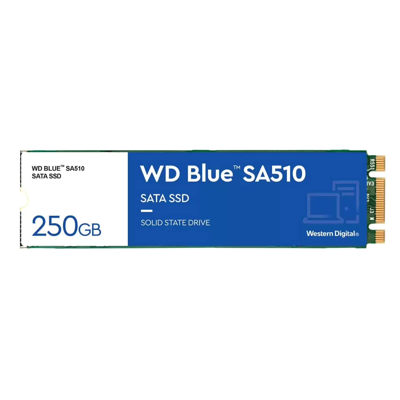 Western Digital Blue SA510 M.2 250 GB SATA III (WDS250G3B0B) thumbnail