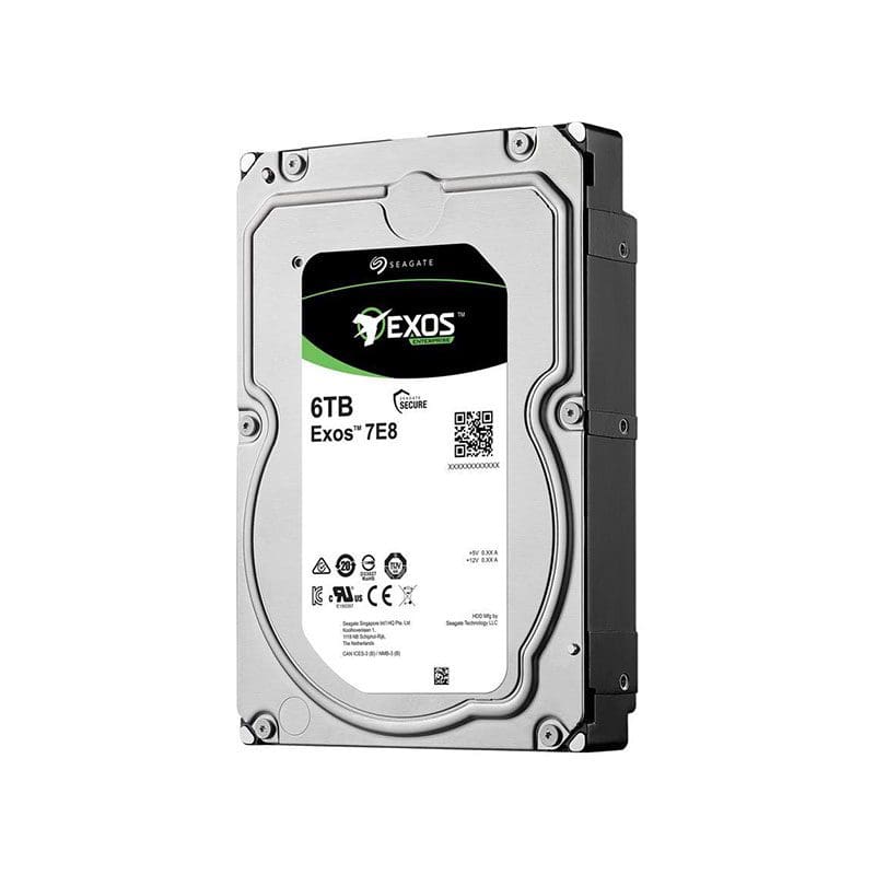 Seagate Exos 7E8 ST6000NM0275 6TB 7.2K RPM SATA 6Gb/s 512e 256MB 3.5 SED-FIPS Hard Drive (ST6000NM0275) thumbnail