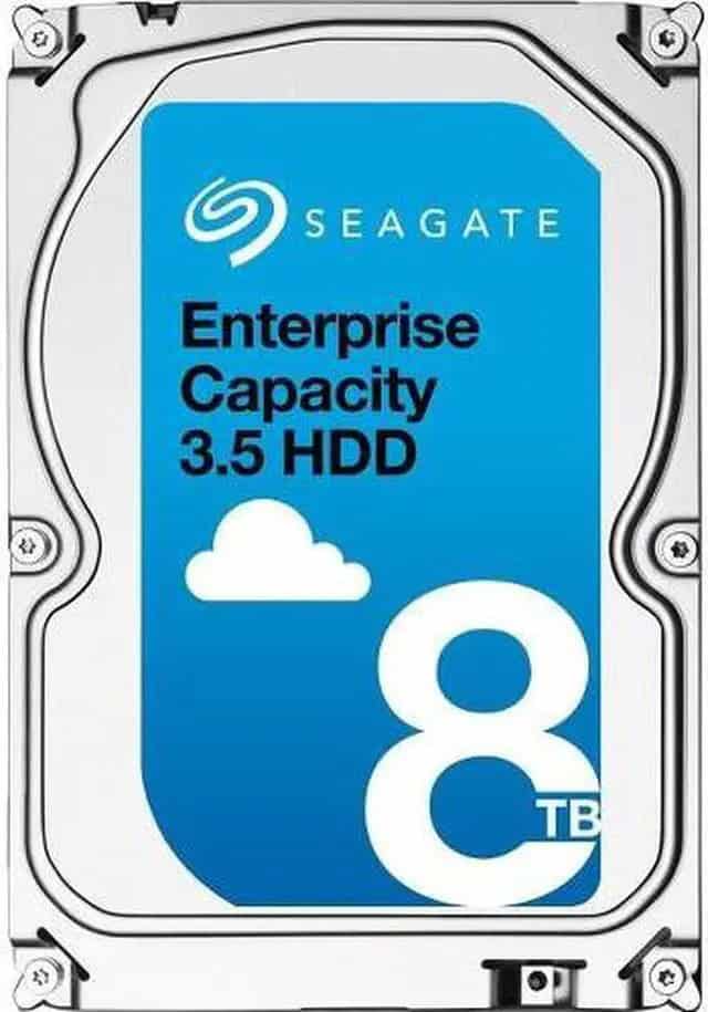 Seagate Exos X10 ST8000NM0016 8TB 7.2K RPM SATA 6Gb/s 512e 256MB 3.5 Hard Drive (ST8000NM0016) thumbnail