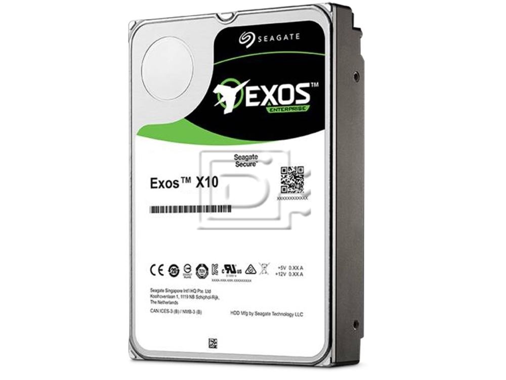 Seagate Exos X10 ST8000NM0156 8TB 7.2K RPM SAS 12Gb/s 512e 256MB 3.5 Hard Drive (ST8000NM0156) thumbnail