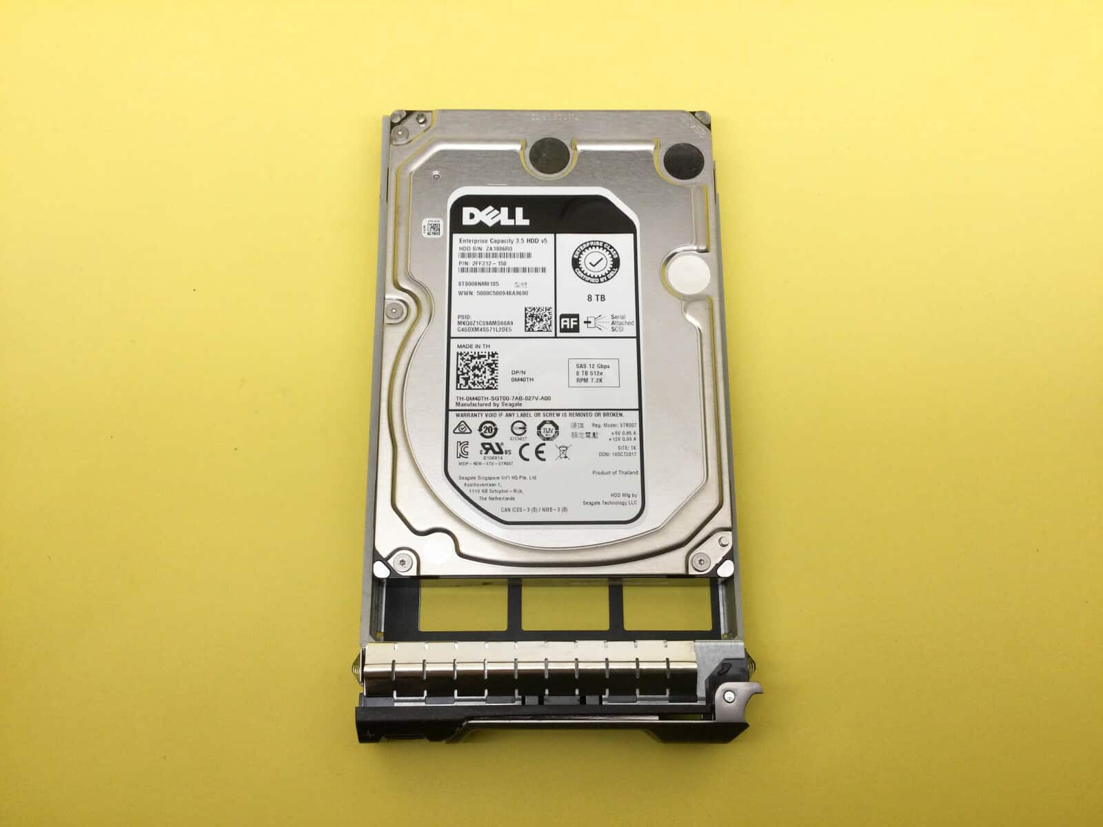Seagate Enterprise Capacity 3.5 HDD v6 ST8000NM0166 8TB 7.2K RPM SAS 12Gb/s 4Kn 3.5in Hard Drive (ST8000NM0166) thumbnail