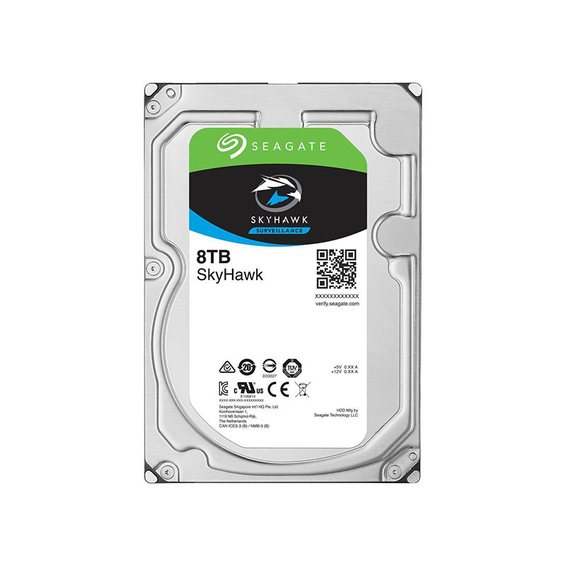 Seagate Skyhawk Surveillance ST8000VX0002 8TB 7.2K RPM SATA 6Gb/s 4kn 3.5in Hard Drive (ST8000VX0002) thumbnail