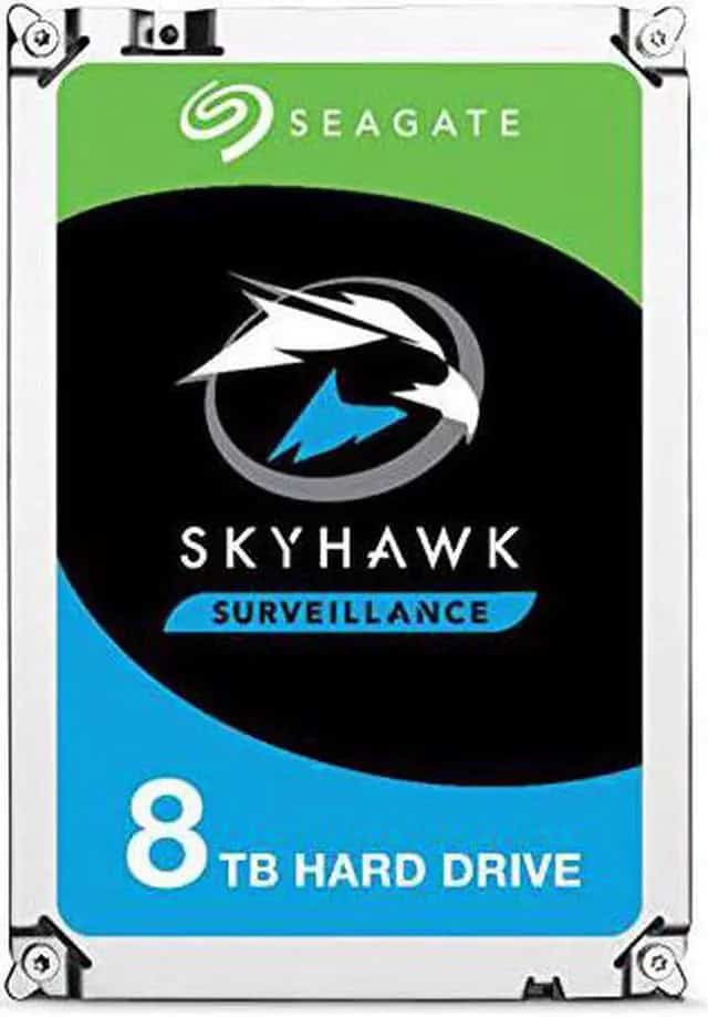 Seagate SkyHawk Surveillance ST8000VX004 8TB 7.2K RPM SATA 6Gb/s 512e 3.5in Hard Drive (ST8000VX004) thumbnail