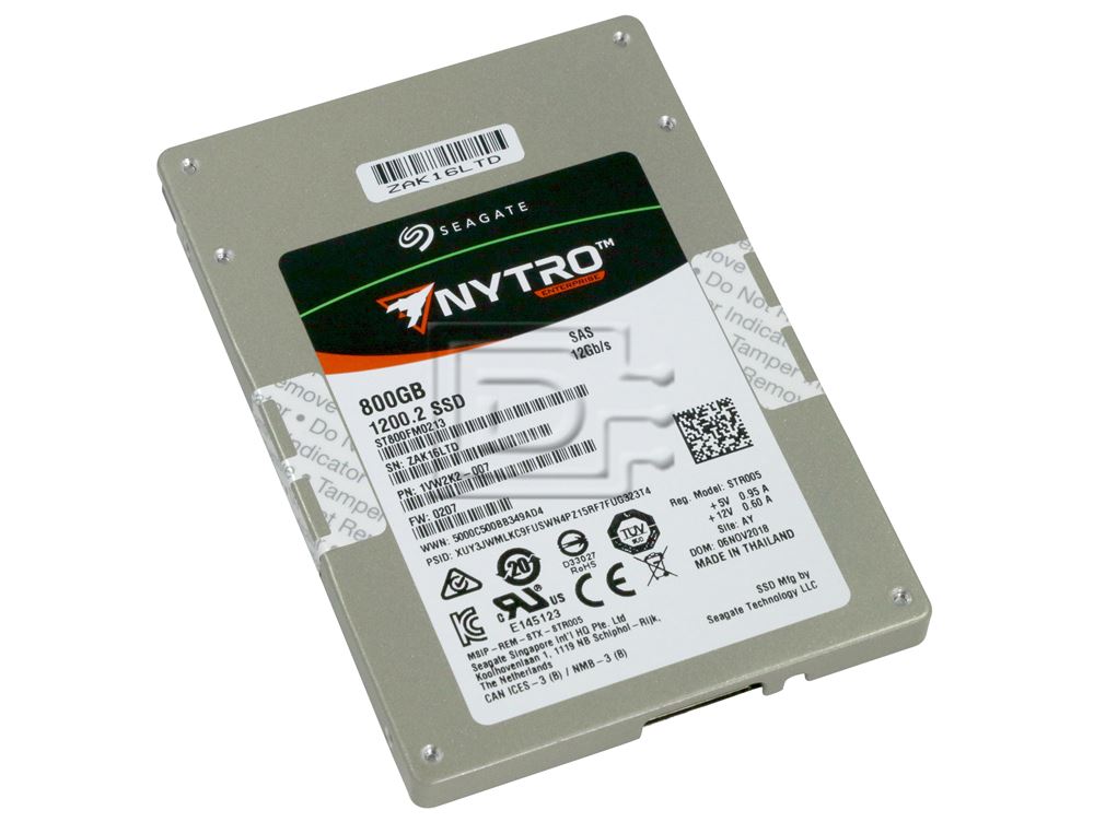 Seagate Nytro 1200.2 ST800FM0213 800GB SAS 12Gb/s 2.5 Solid State Drive (ST800FM0213) thumbnail