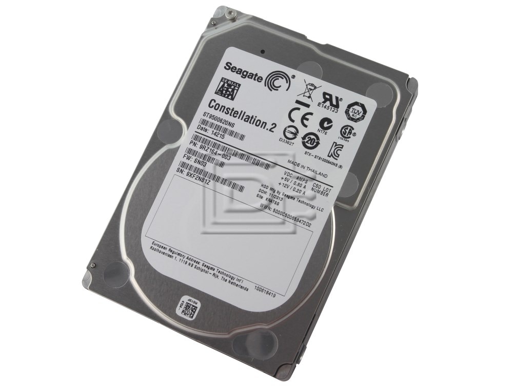 Seagate Constellation.2 ST9500620NS 500GB 7.2K RPM SATA 6Gb/s 512n 2.5in Hard Drive (ST9500620NS) thumbnail