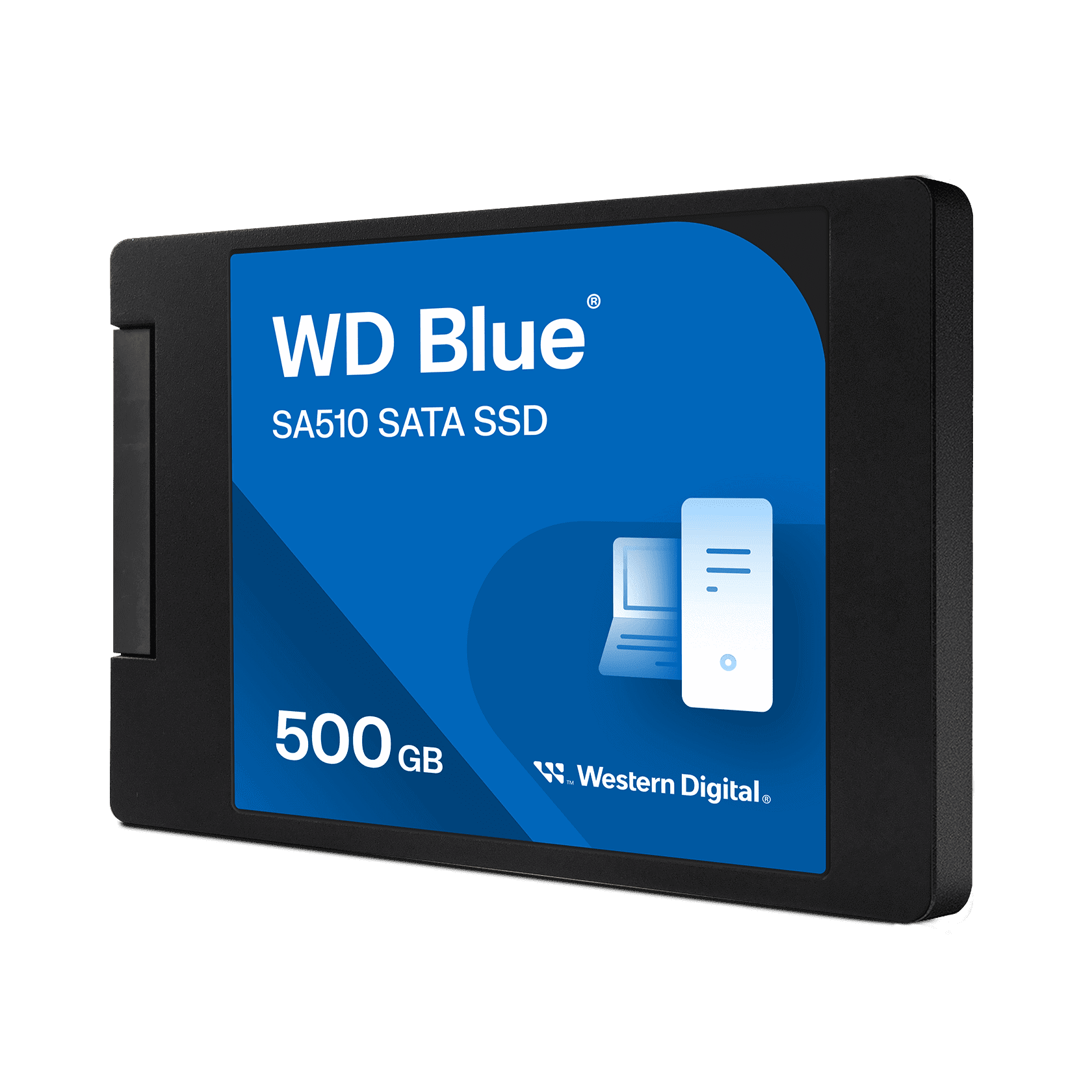 Western Digital WDS500G3B0A BLUE SSD, 500GB, 2.5, SATA3, 3D, 560/ 510 MB/s, 95000 / 84000 IOPS (WDS500G3B0A) thumbnail