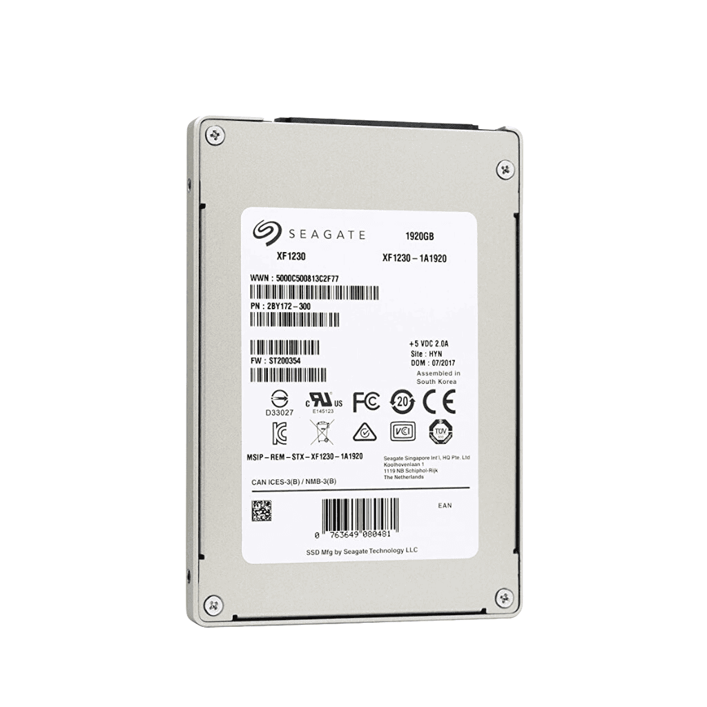 Seagate Nytro XF1230 XF1230-1A1920 1.92TB SATA 6Gb/s 2.5 Solid State Drive (XF12301A1920) thumbnail