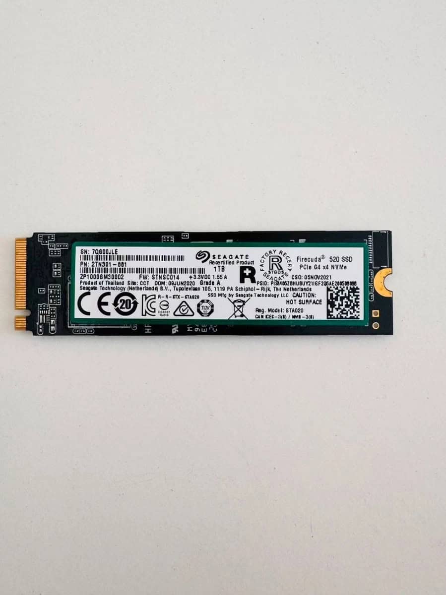 Seagate Nytro 5350H XP7680SE70005 3FM332-002 7.68TB PCIe Gen 4.0 x4 8GB/s U.3 NVMe 3D TLC 2.5in Solid State Drive (XP7680SE70005) thumbnail
