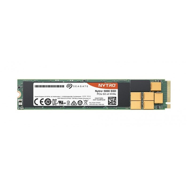 Seagate Nytro 5000 XP800HE30002 800GB PCIe Gen 3.0 x4 4GB/s M.2 Solid State Drive (XP800HE30002) thumbnail