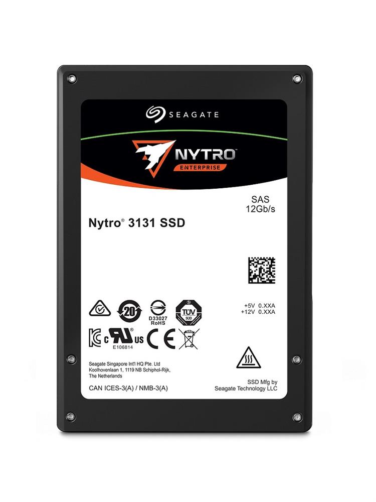 Seagate Nytro 3131 XS3840TE70004 3.84TB 0.8 DWPD SAS Dual 12Gb/s 3D eTLC 2.5in SSD (XS3840TE70004) thumbnail