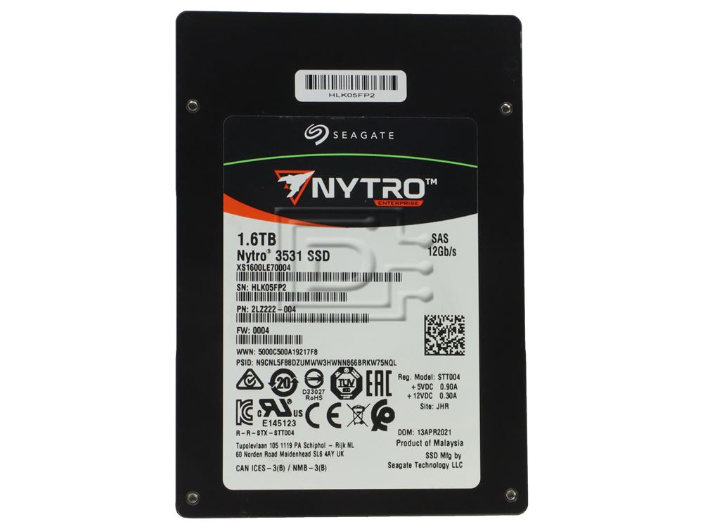Seagate Nytro 3530 XS6400LE70003 6.4TB SAS 12Gb/s 2.5 Solid State Drive (XS6400LE70003) thumbnail