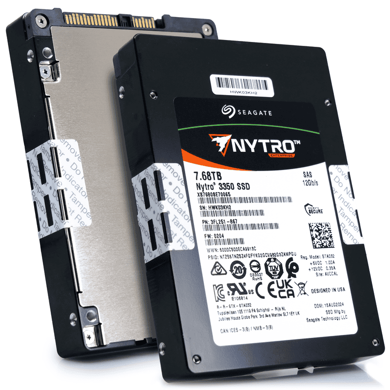Seagate Nytro XS7680SE70065 7.68TB SAS 12Gb/s 3D eTLC 2.5in Enterprise Solid State Drive - TAA-Compliant (XS7680SE70065) thumbnail