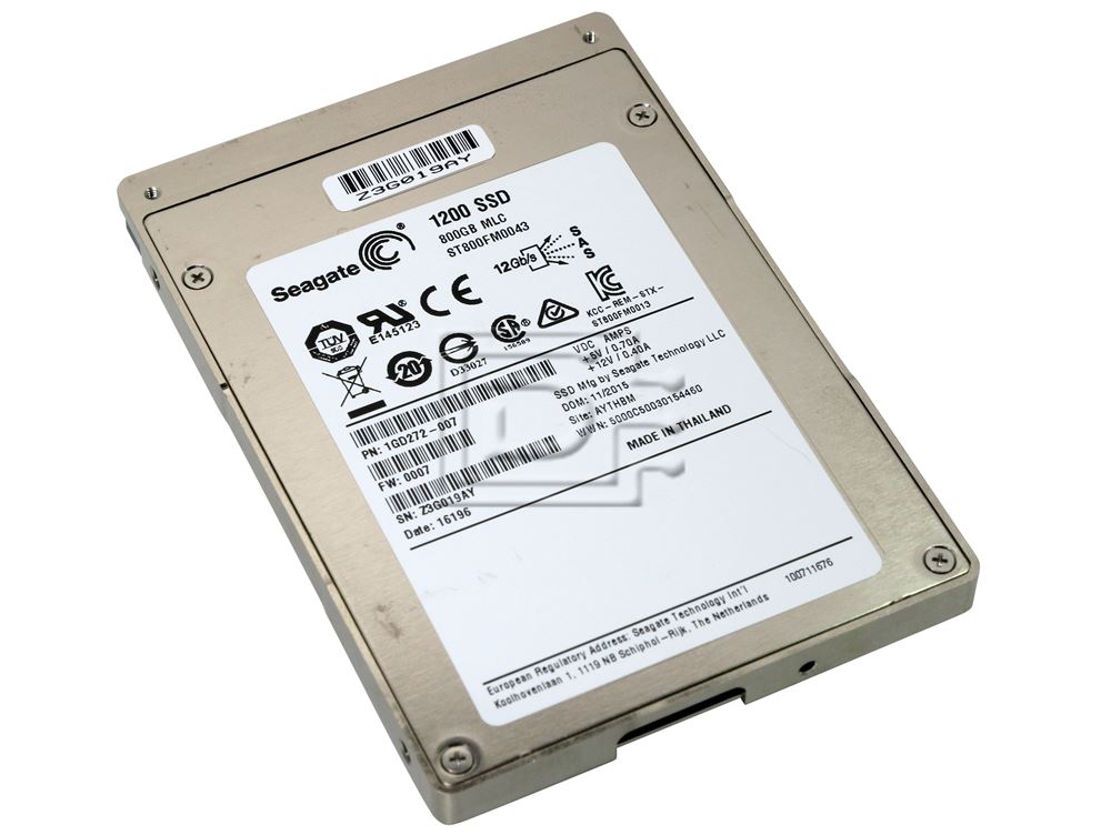 Seagate Nytro 3730 XS800ME10013 800GB SAS 12Gb/s 2.5 Solid State Drive (XS800ME10013) thumbnail