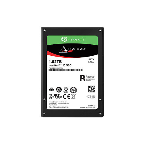 Seagate IronWolf 110 ZA1920NM10001 1.92TB SATA 6Gb/s 3D TLC 2.5in Solid State Drive (ZA1920NM10001) thumbnail