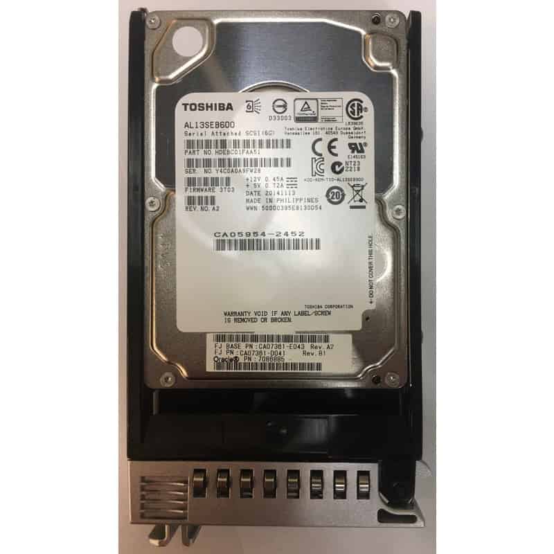 Toshiba AL13SE AL13SEB600 600GB 10K RPM SAS 6Gb/s 2.5 Hard Drive (AL13SEB600) thumbnail