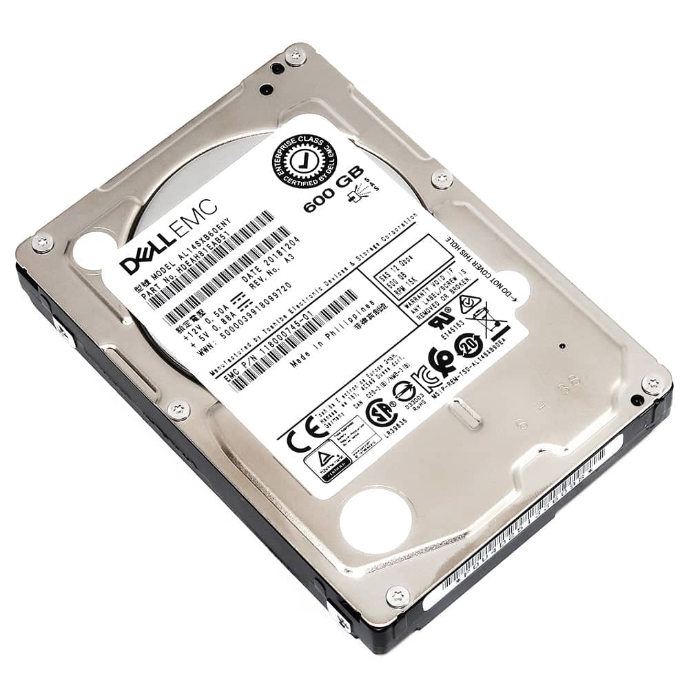 Toshiba / Dell AL14SXB AL14SXB60ENY HDEAH81EAB51 600GB 15K RPM SAS 12Gb/s 512n 2.5in Hard Drive (AL14SXB60ENY) thumbnail