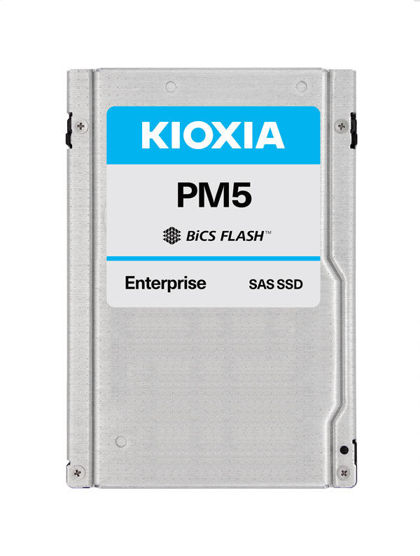 Toshiba Kioxia PM5-R KPM5VRUG7T68 7.68TB SAS 12Gb/s 2.5 SED Solid State Drive (KPM5VRUG7T68) thumbnail