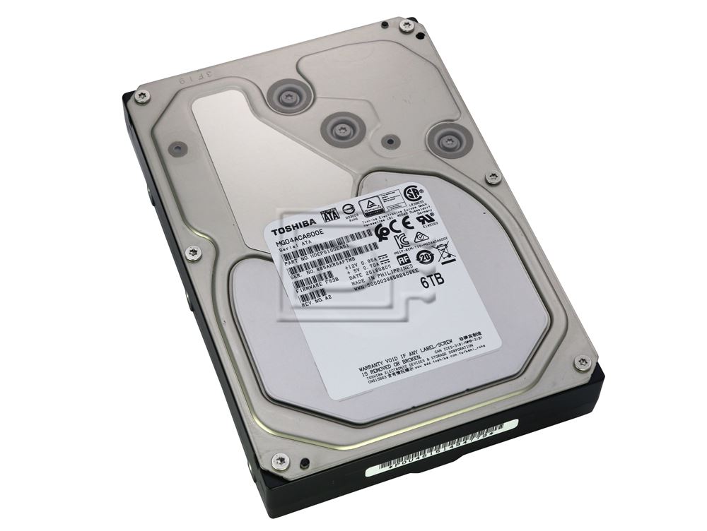 Toshiba MG04ACAx MG04ACA600E 6TB 7.2K RPM SATA 6Gb/s 512e 128MB 3.5 Hard Drive (MG04ACA600E) thumbnail