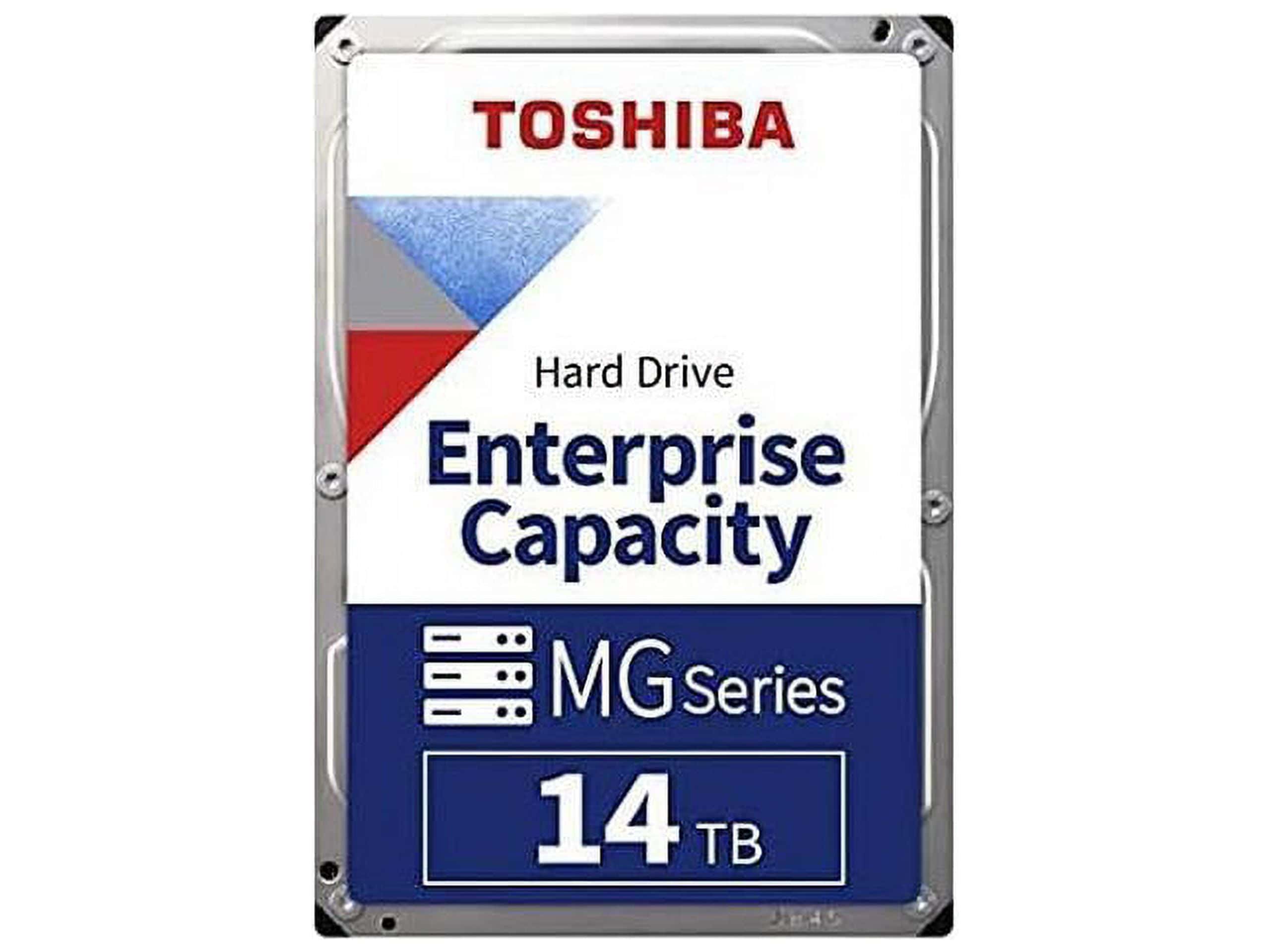 Toshiba MG08 MG08ACA14TE 14TB 7.2K RPM SATA 6Gb/s 512e 3.5in Hard Drive (MG08ACA14TE) thumbnail