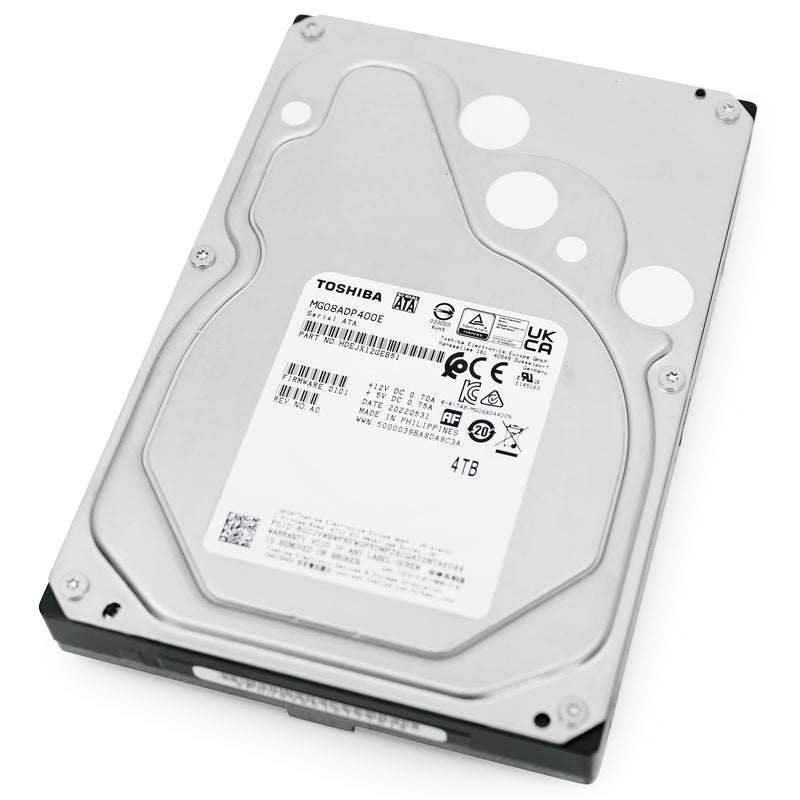 Toshiba MG08-D MG08ADP400E 4TB 7.2K RPM SATA 6Gb/s 512e 3.5in Hard Drive (MG08ADP400E) thumbnail
