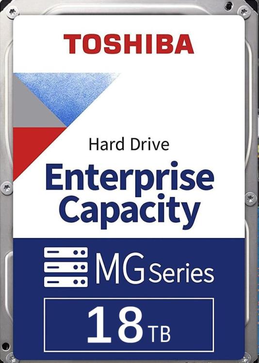 Toshiba MG09 MG09SCP18TA HDEPYA0SMB51 18TB 7.2K RPM SAS 12Gb/s 512e SED 3.5in Hard Drive (MG09SCP18TA) thumbnail