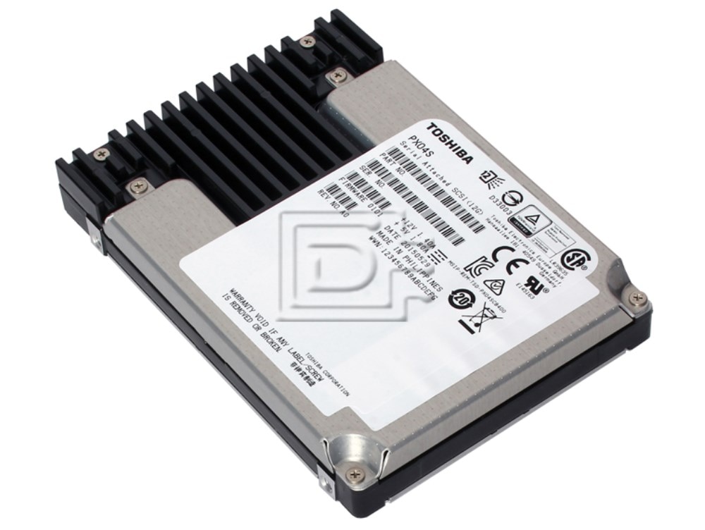 Toshiba Enterprise PX02SMB160 1.6TB SAS 12Gb/s 2.5 Solid State Drive (PX02SMB160) thumbnail