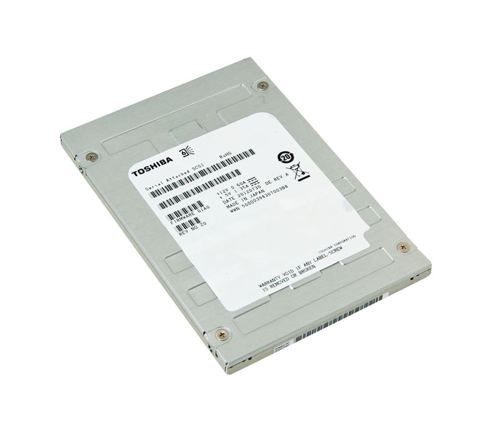 Toshiba Enterprise PX03SNF040 400GB SAS 12Gb/s 2.5 Solid State Drive (PX03SNF040) thumbnail