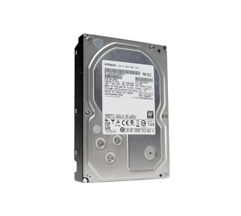 Western Digital HGST Deskstar 7K4000 HDS724040ALE640 0F14681 4TB 7.2K RPM SATA 6Gb/s 64MB 3.5 Hard Drive (HDS724040ALE640) thumbnail