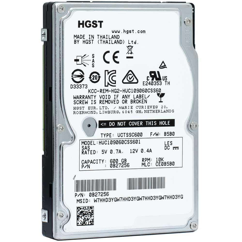 Western Digital HGST Ultrastar C10K1200 HUC101212CSS601 0B28521 1.2TB 10K RPM SAS 6Gb/s 64MB 2.5 TCG Hard Drive (HUC101212CSS601_0B28521) thumbnail