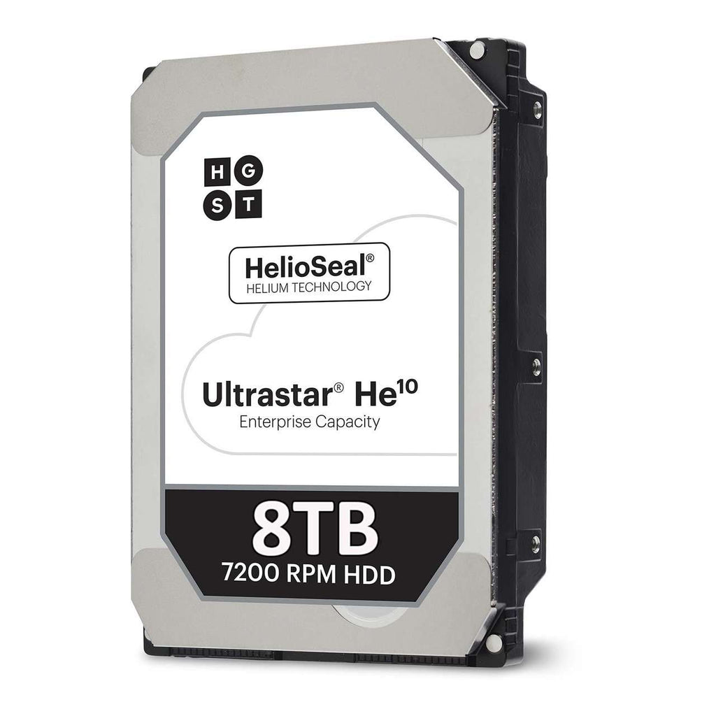 Western Digital HGST Ultrastar He10 HUH721008AL4200 0F27406 8TB 7.2K RPM SAS 12Gb/s 4Kn 256MB 3.5 ISE Hard Drive (HUH721008AL4200) thumbnail