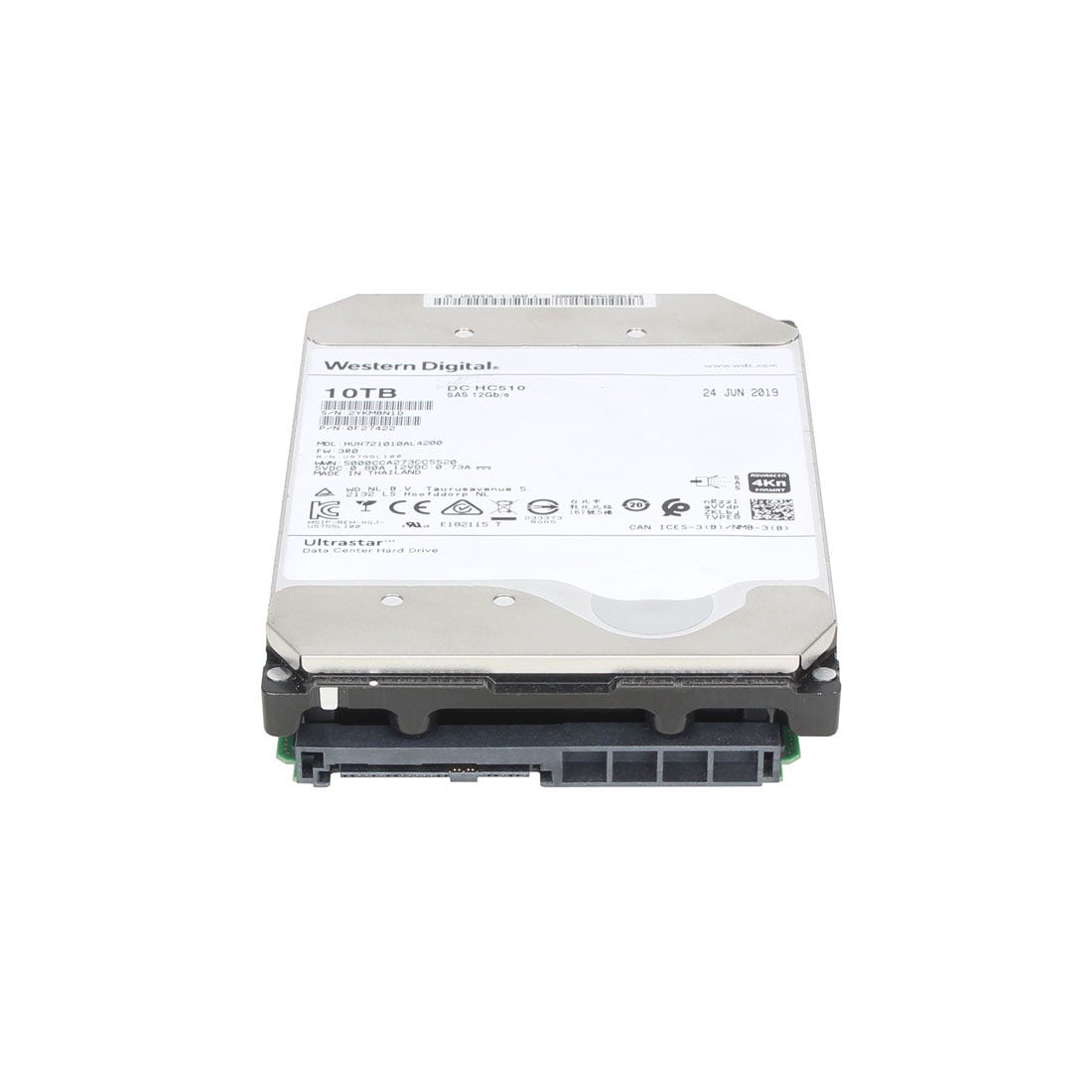 Western Digital HGST Ultrastar He10 HUH721010AL4200 0F27402 10TB 7.2K RPM SAS 12Gb/s 4Kn 256MB 3.5 ISE Hard Drive (HUH721010AL4200) thumbnail