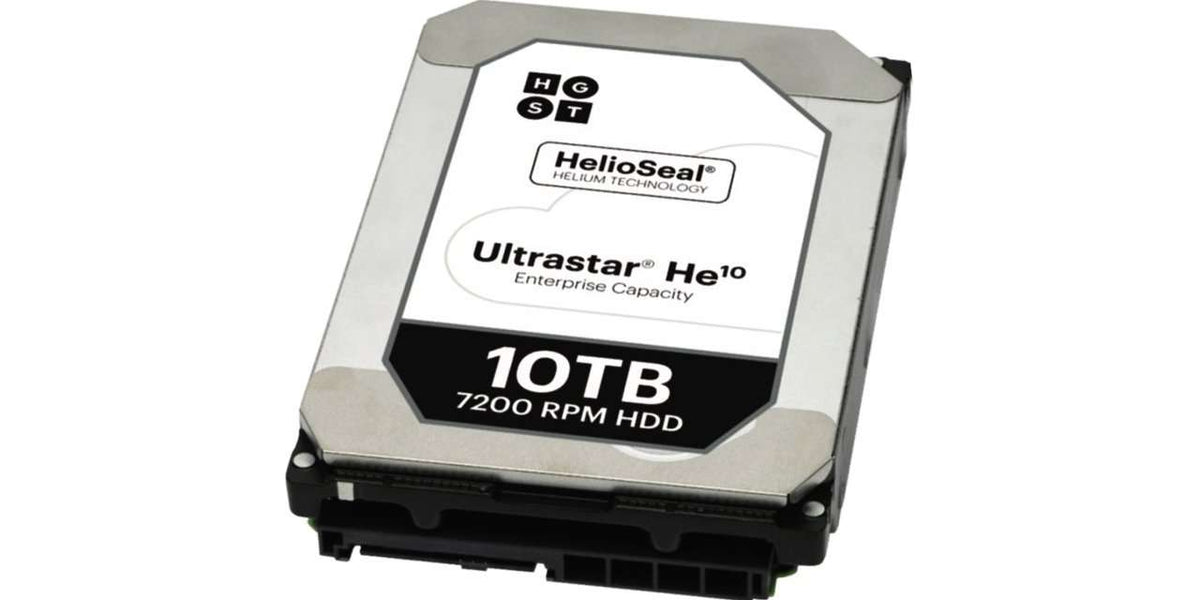 Western Digital HGST Ultrastar He10 HUH721010AL5201 0F27353 10TB 7.2K RPM SAS 12Gb/s 512e 256MB 3.5 TCG Hard Drive (HUH721010AL5201) thumbnail