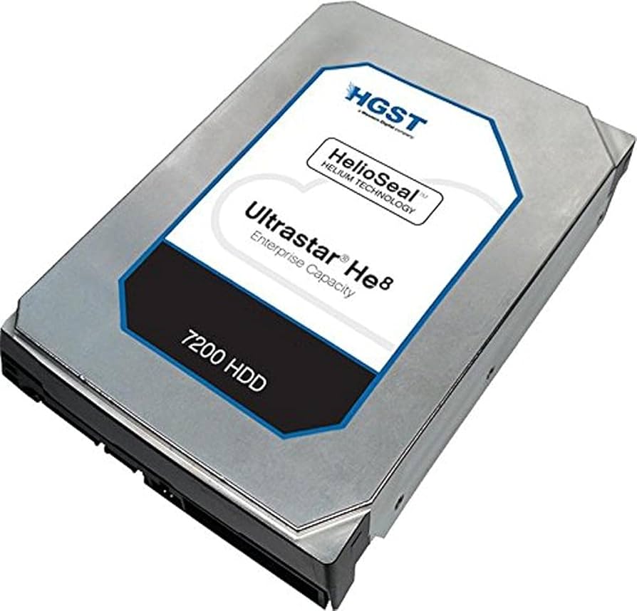 Western Digital HGST Ultrastar He8 HUH728060ALE600 0F23269 6TB 7.2K RPM SATA 6Gb/s 128MB 3.5 Hard Drive (HUH728060ALE600) thumbnail