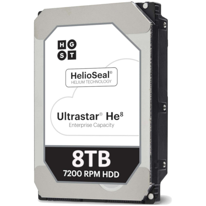 Western Digital HGST Ultrastar He8 HUH728080AL4200 0F23651 8TB 7.2K RPM SAS 12Gb/s 4Kn 3.5in Hard Drive (HUH728080AL4200) thumbnail