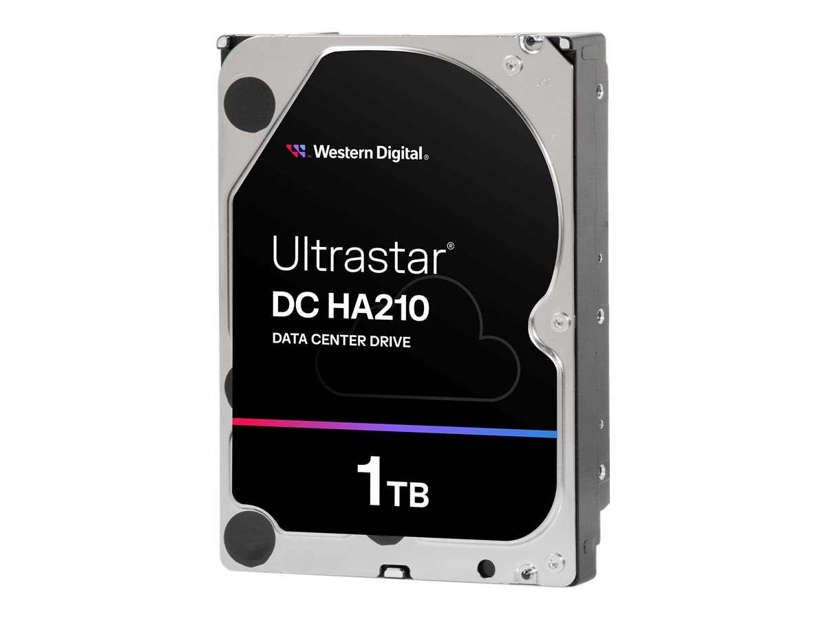 Western Digital WD Ultrastar HA210 HUS722T1TALA604 1TB 7.2K RPM SATA 6Gb/s 512n 128MB 3.5 SE Hard Drive (HUS722T1TALA604) thumbnail