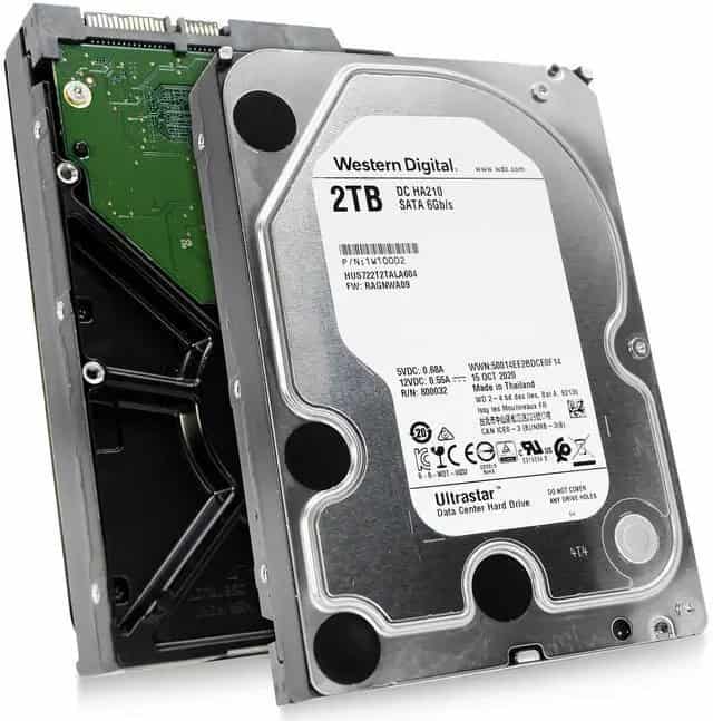 Western Digital HGST Ultrastar 7K2 HUS722T2TALA604 1W10002 2TB 7.2K RPM SATA 6Gb/s 512n 128MB 3.5 SE Hard Drive (HUS722T2TALA604_1W10002) thumbnail
