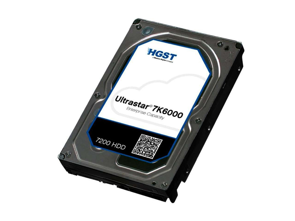 Western Digital HGST Ultrastar 7K6000 HUS726020ALE611 0F23019 2TB 7.2K RPM SATA 6Gb/s 512e 128MB 3.5 BDE Hard Drive (HUS726020ALE611) thumbnail