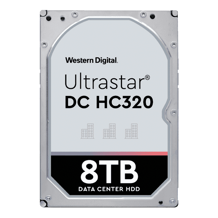 Western Digital HGST Ultrastar DC HC320 HUS728T8TAL4205 0B36412 8TB 7.2K RPM SAS 12Gb/s 512e 256MB 3.5 TCG-FIPS Hard Drive (HUS728T8TAL4205_0B36412) thumbnail
